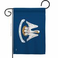 Guarderia 13 x 18.5 in. Louisiana American State Garden Flag with Double-Sided Horizontal GU3902083